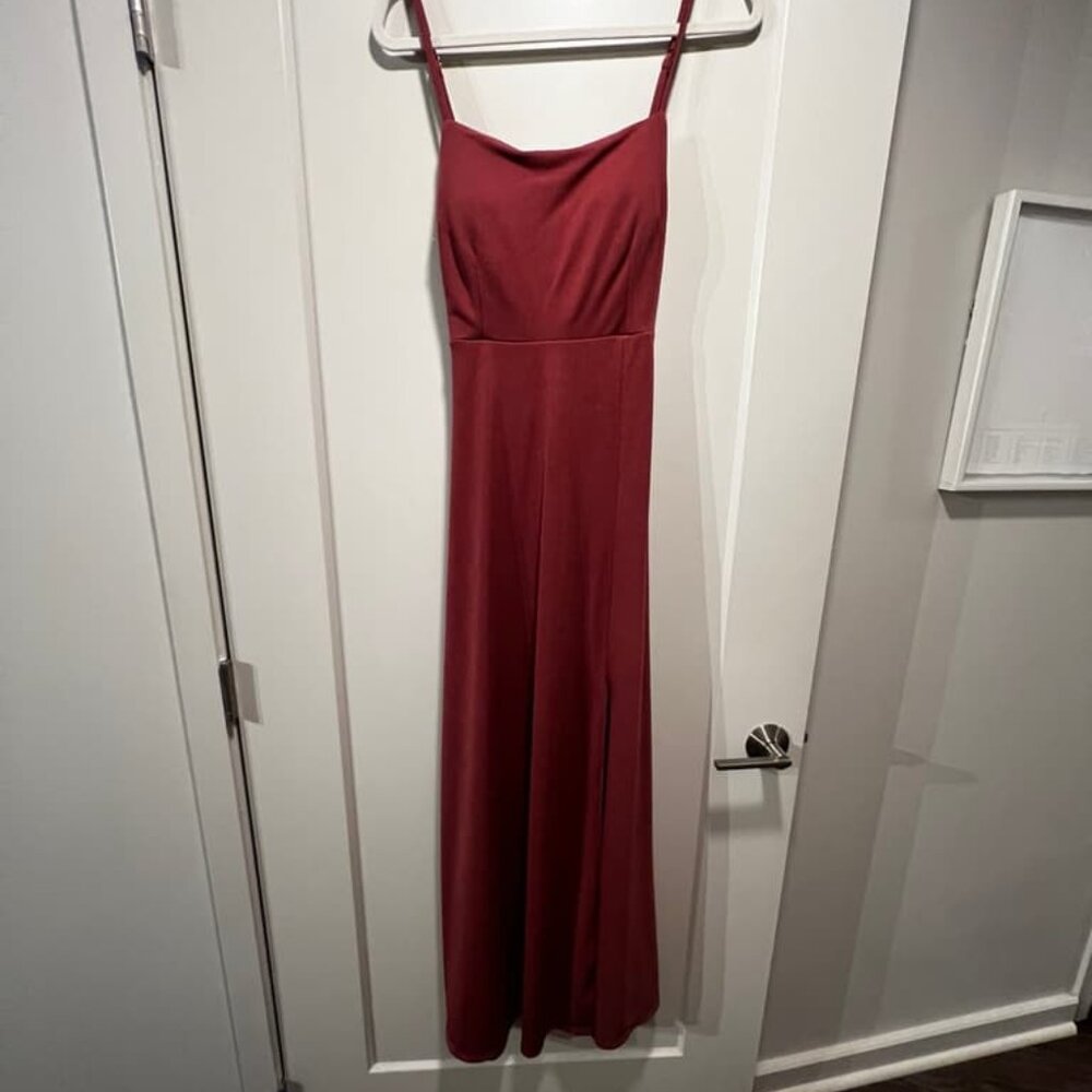 Red dress